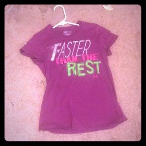 Nice purple gym shirt